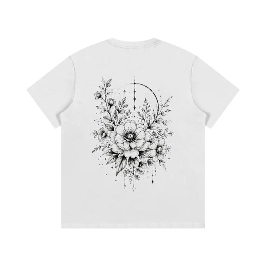 Starlight Bloom Cotton T-shirt ODMPOD