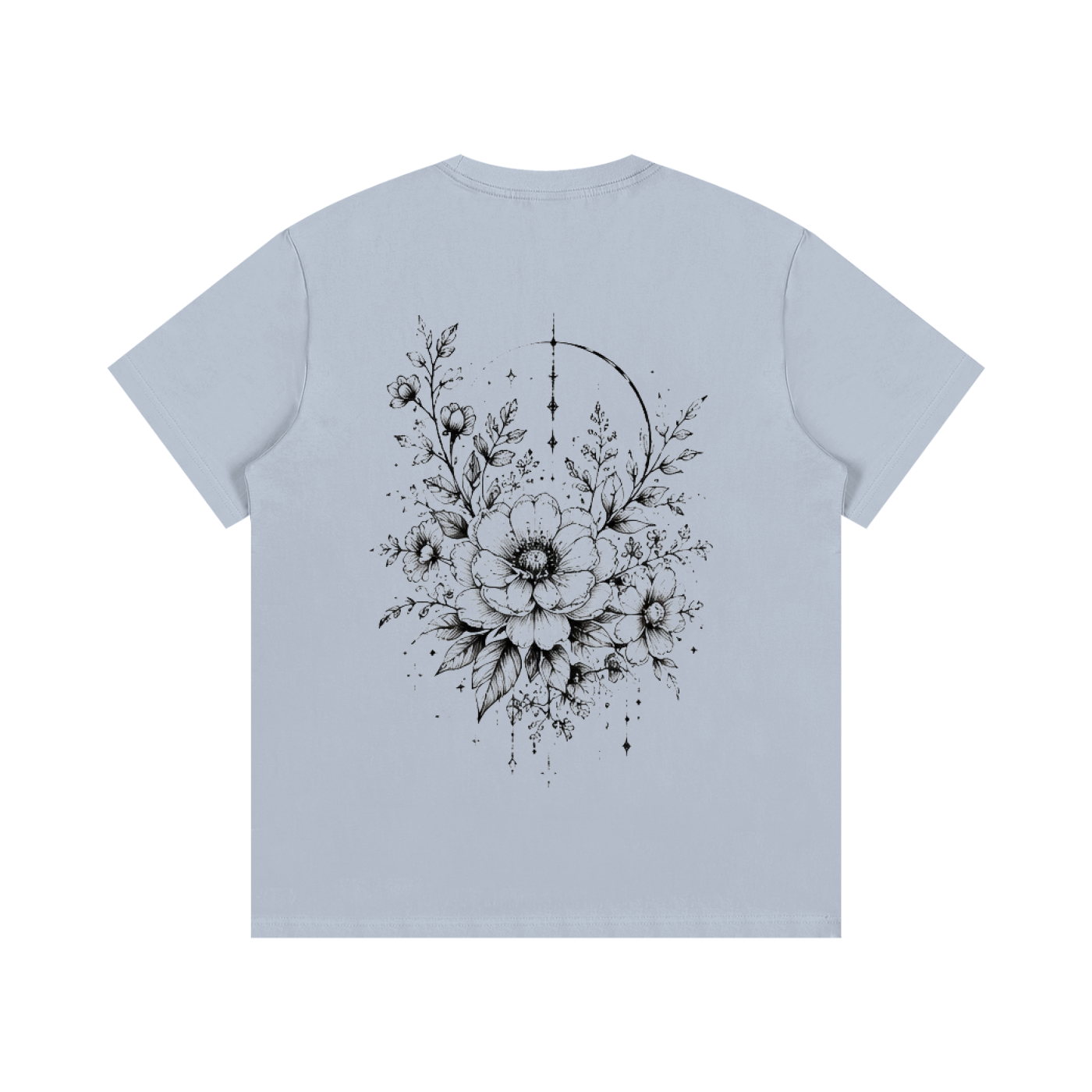 Starlight Bloom Cotton T-shirt