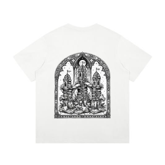 Library of Lost Kingdoms Cotton T-Shirt ODMPOD