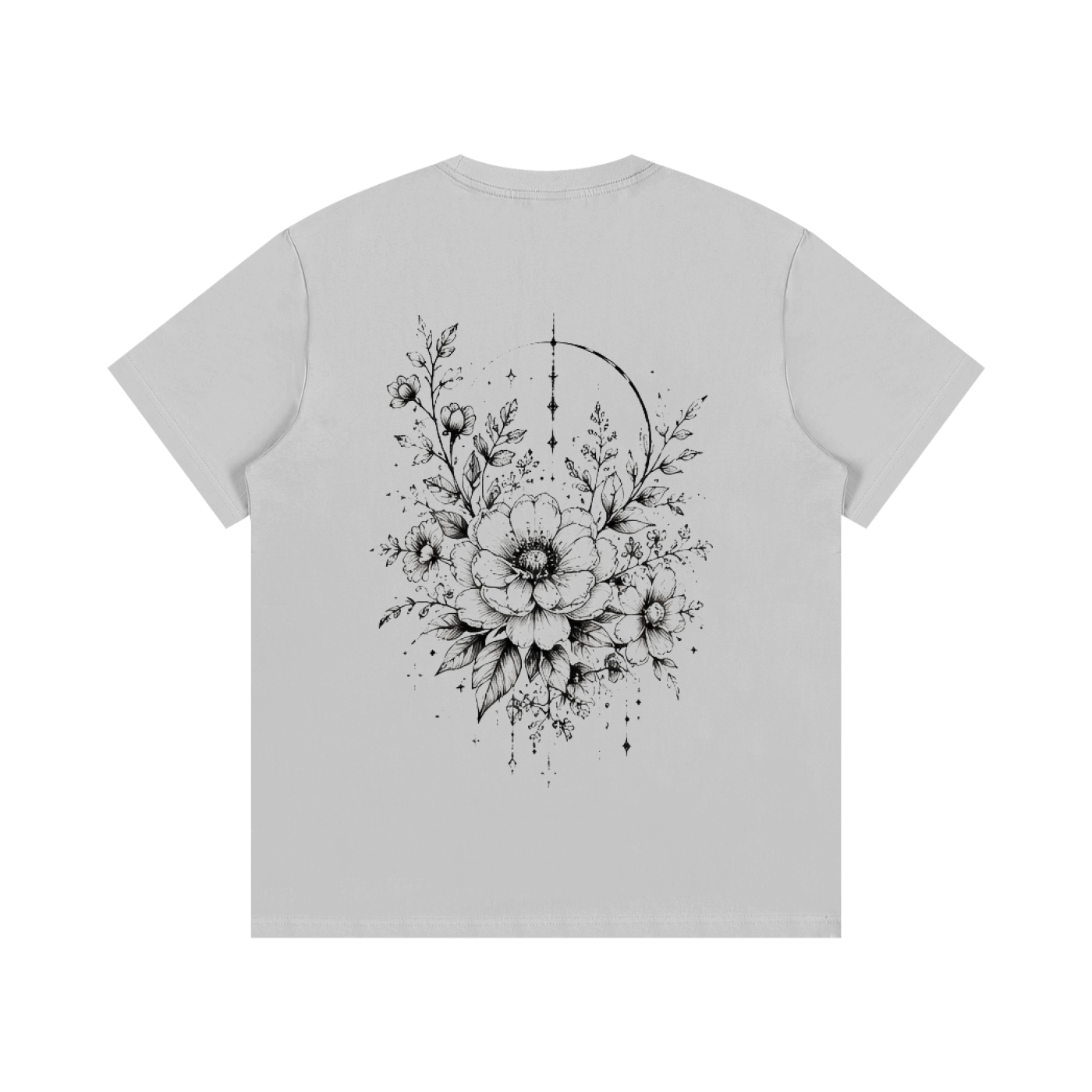 Starlight Bloom Cotton T-shirt