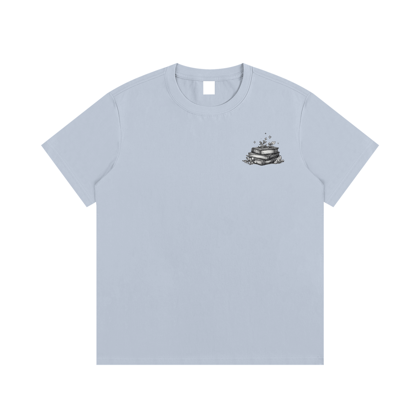 Moonlight Library Cotton T-shirt