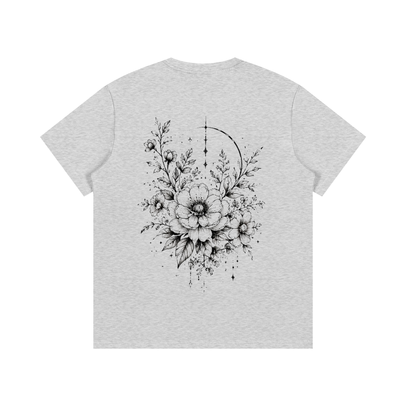 Starlight Bloom Cotton T-shirt