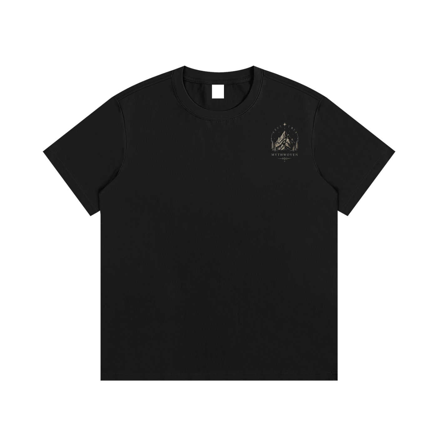 Frost Peak Sigil (Black) Cotton T-Shirt