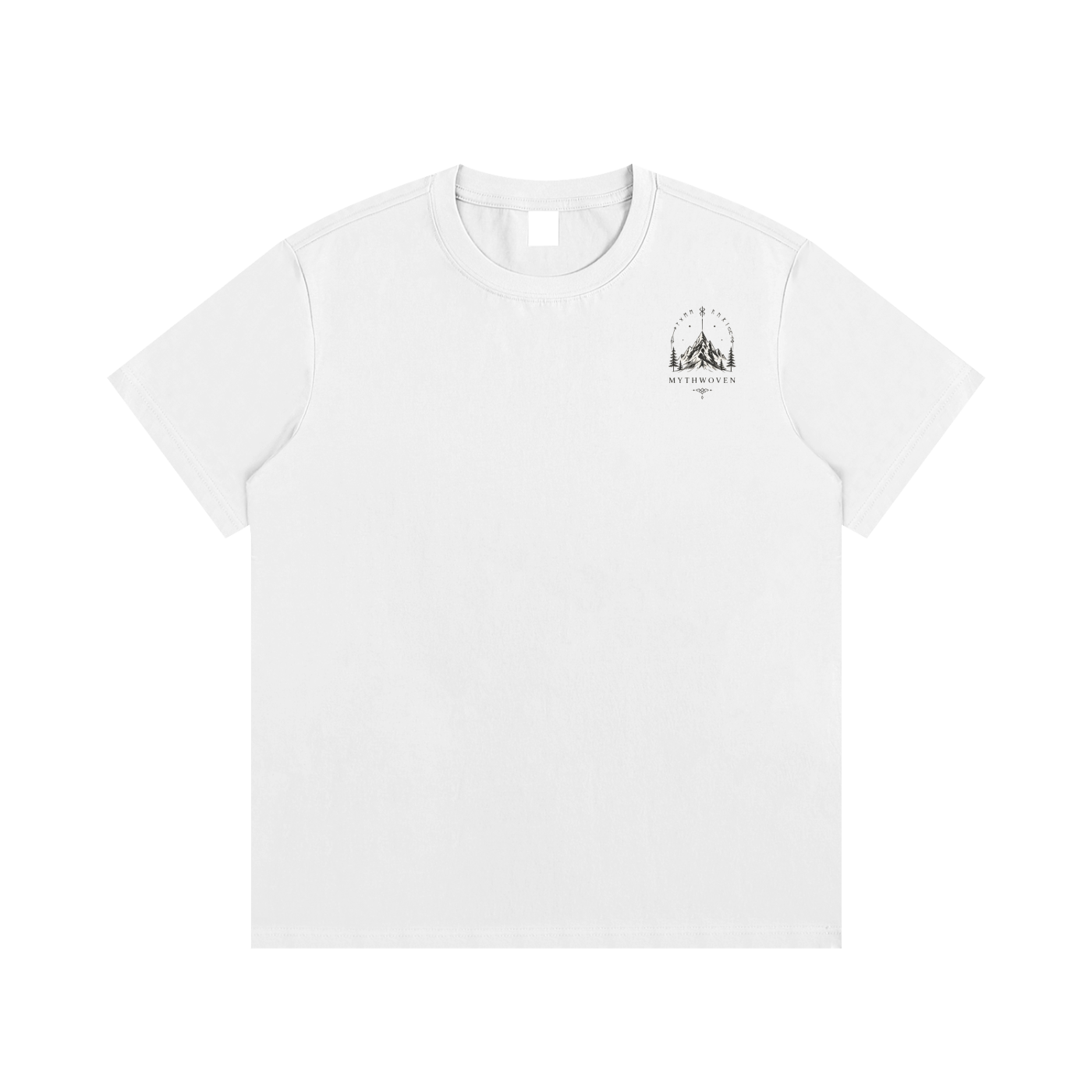 Frost Peak Sigil (White) Cotton T-Shirt